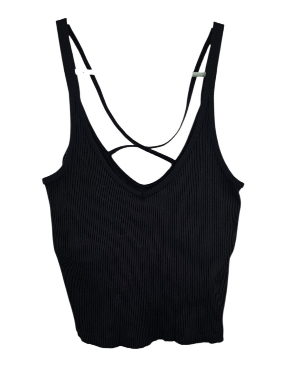 Vuori Cropped Ribbed Tank Medium - Picture 4 of 4